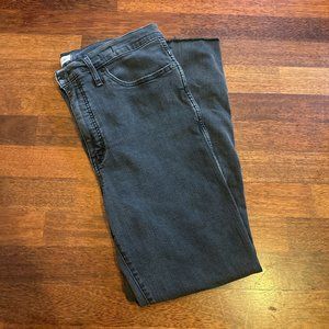 Madewell Black Jeans | Stovepipe 32T frayed bottom fit | Mid to high rise